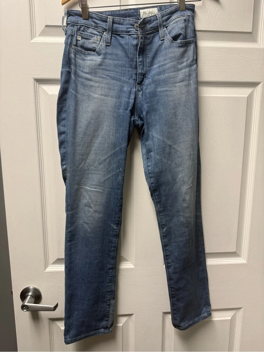 AG Adriano Goldschmied Light Blue Denim Jeans
